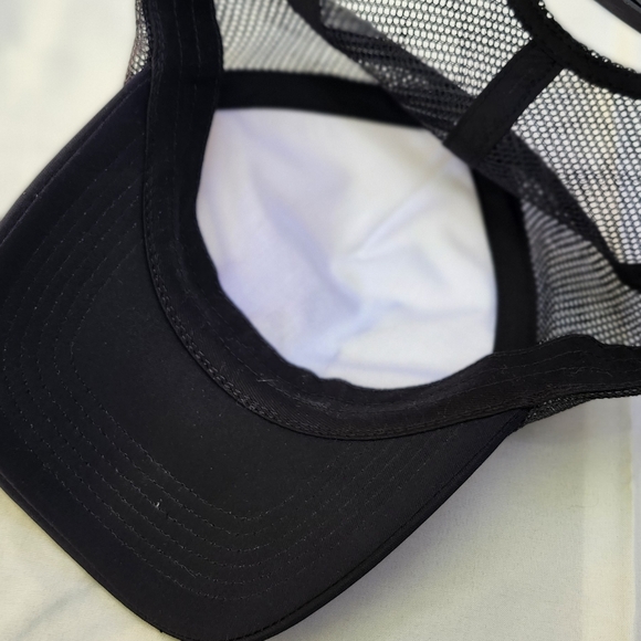 Butterfly Embroidered Trucker Cap - One Size Fits Most - Picture 3 of 3